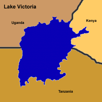 Lake Victoria Map